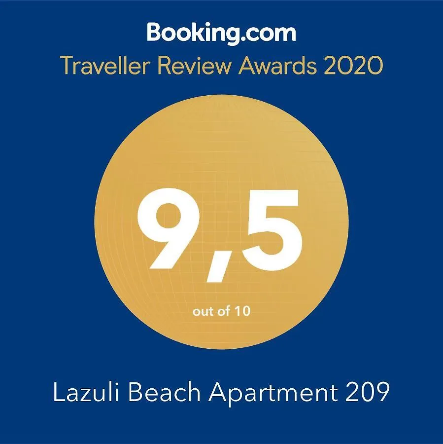 Lazuli Beach Apartment 209 Ларнака